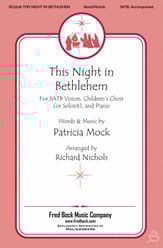 This Night in Bethlehem SATB choral sheet music cover